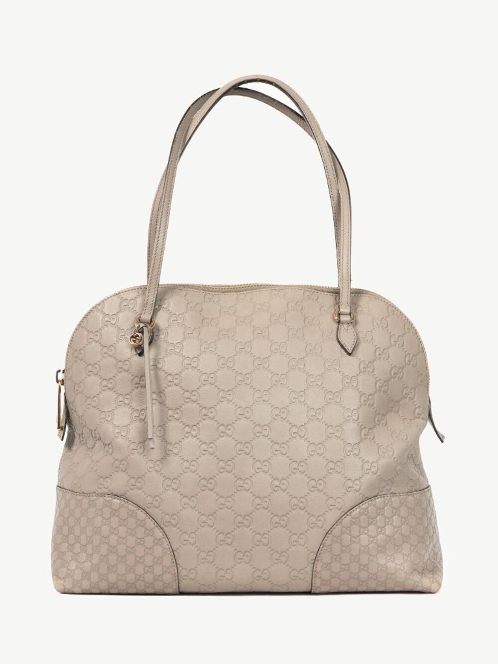 Gucci Bree Storm Grey Guccissima & Microguccissima Dome Tote